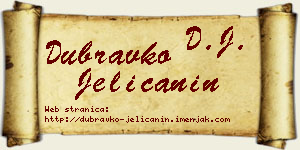 Dubravko Jelićanin vizit kartica